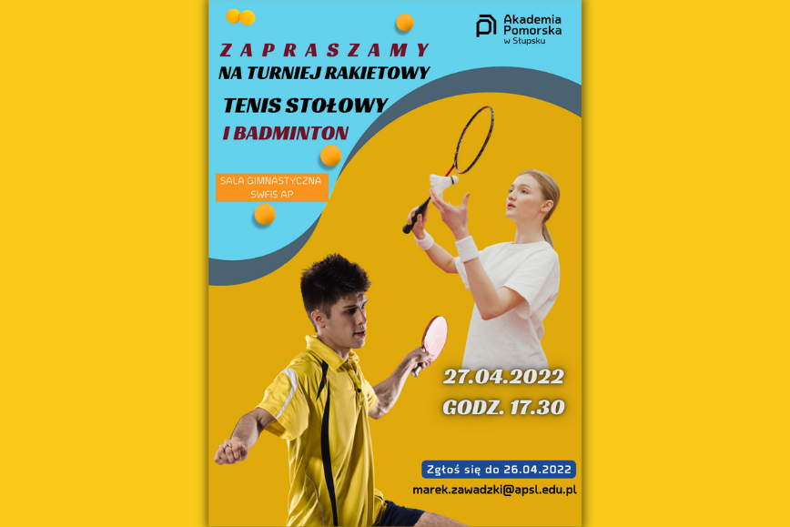 Turniej tenisa stołowego i badmintona